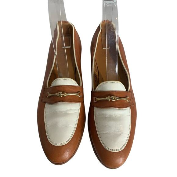 Allen Edmonds Women's Leather Color Block Loafers NARROW FIT - Picture 2 of 9